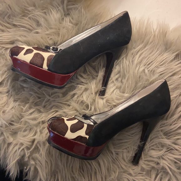 Loved and Fabulous Guess platform heels, Size 6. - Picture 12 of 13